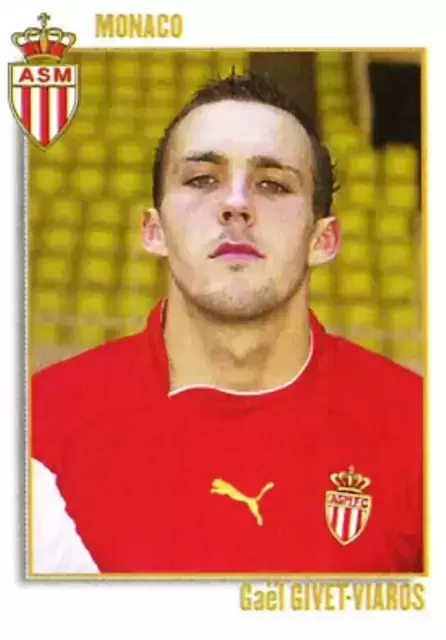 Foot 2004 - Gaël Givet-Viaros - AS Monaco