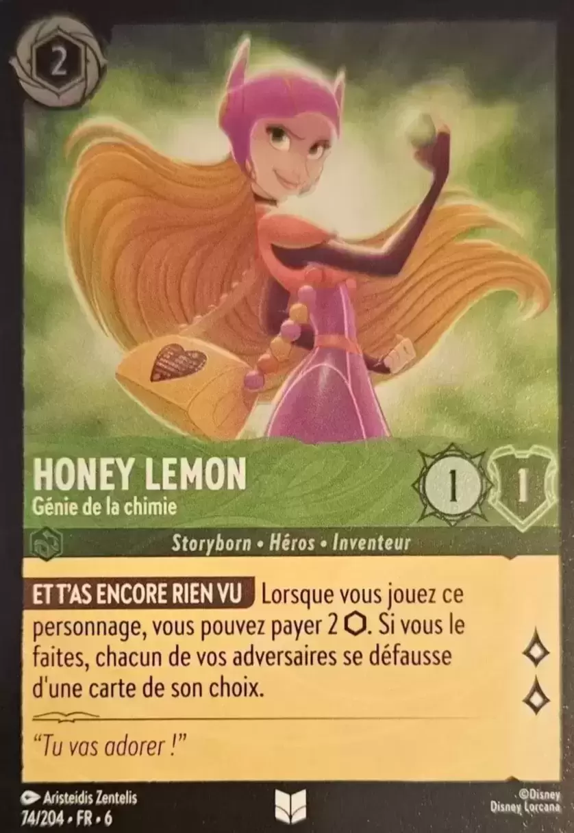 La Mer Azurite - Chapitre 6 - Honey Lemon, Génie de la chimie - Brillante