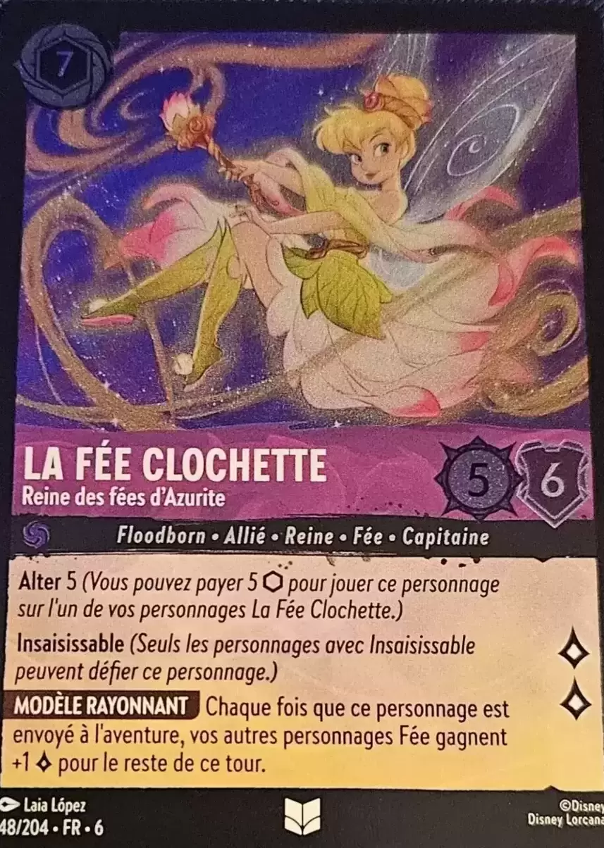 La Mer Azurite - Chapitre 6 - La Fée Clochette, Reine des fées d\'Azurite - Brillante