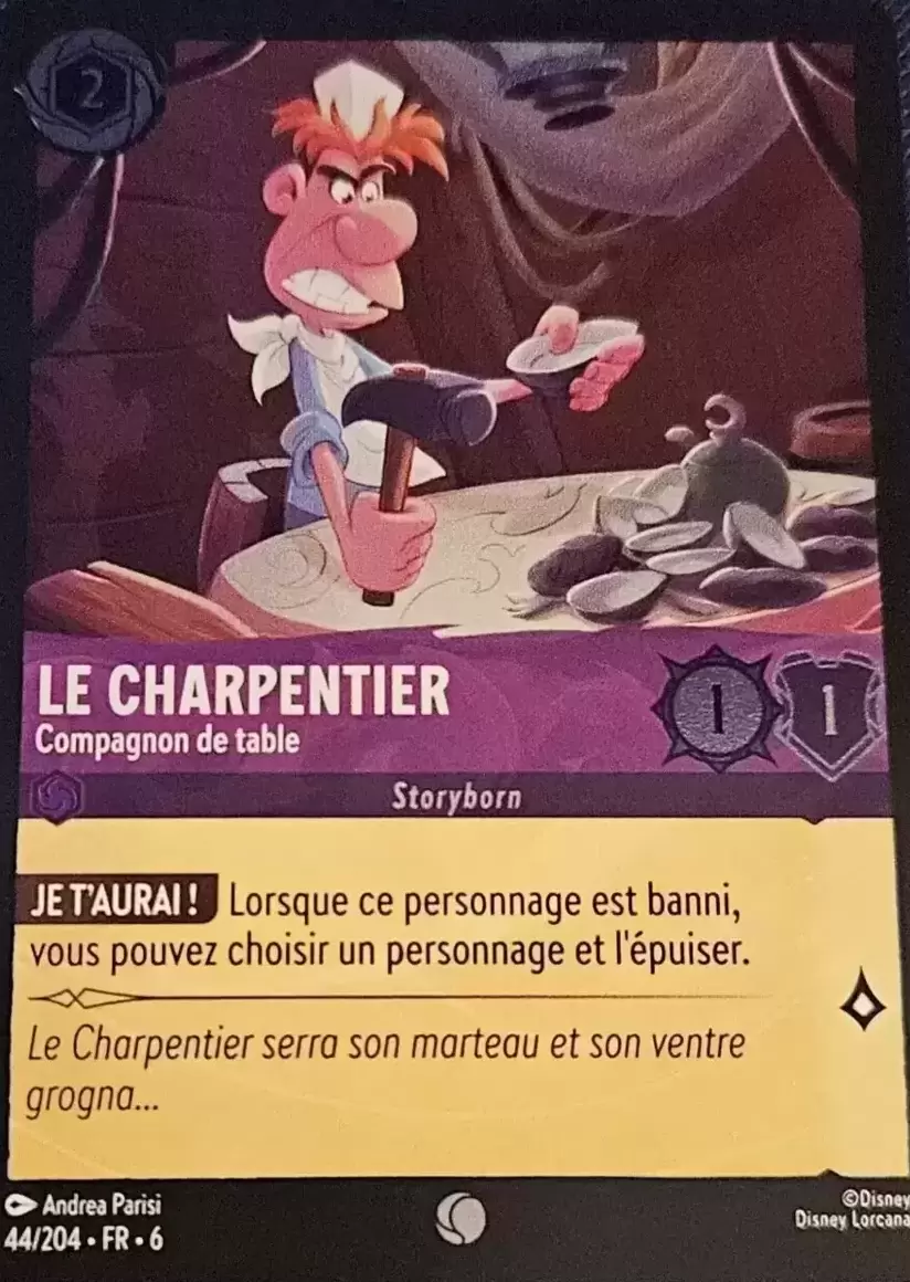 La Mer Azurite - Chapitre 6 - Le Charpentier, Compagnon de table - Brillante