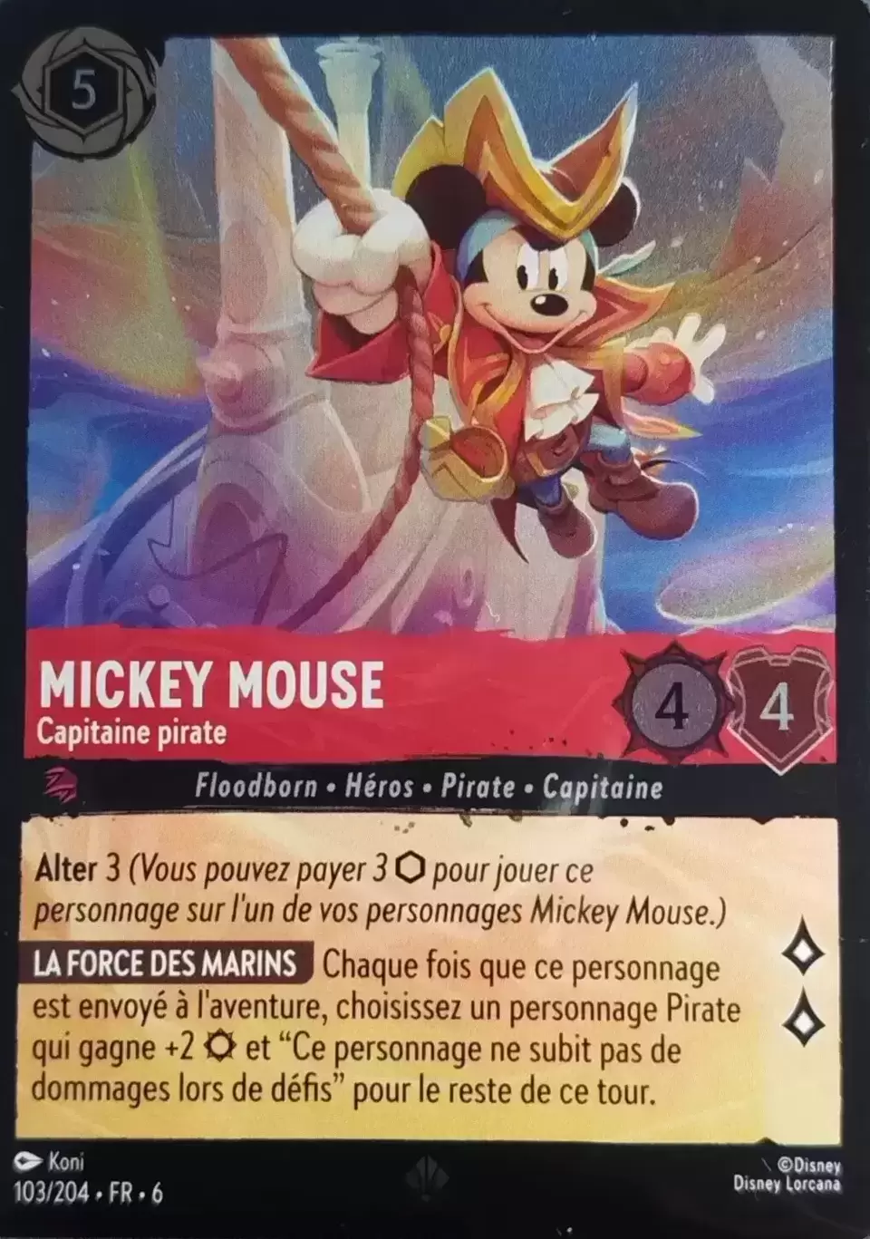 La Mer Azurite - Chapitre 6 - Mickey Mouse, Capitaine pirate - Brillante