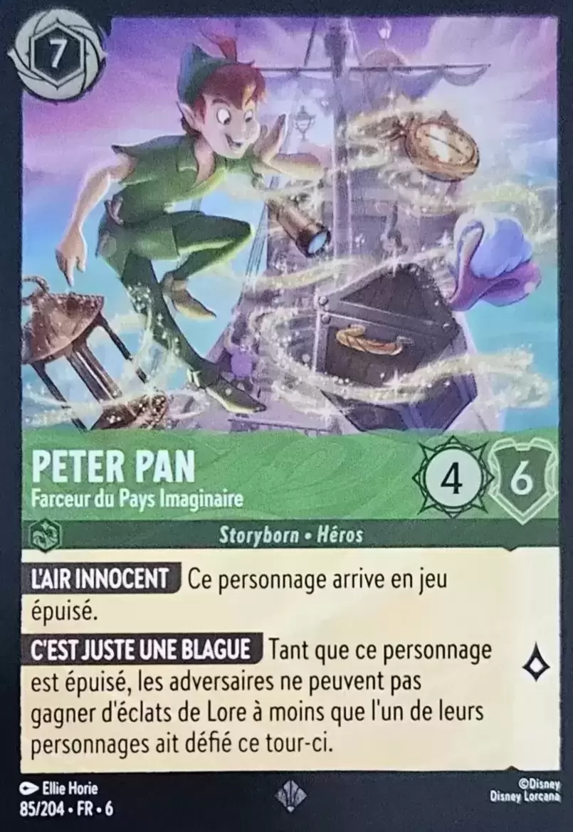 La Mer Azurite - Chapitre 6 - Peter Pan, Farceur du Pays Imaginaire - Brillante