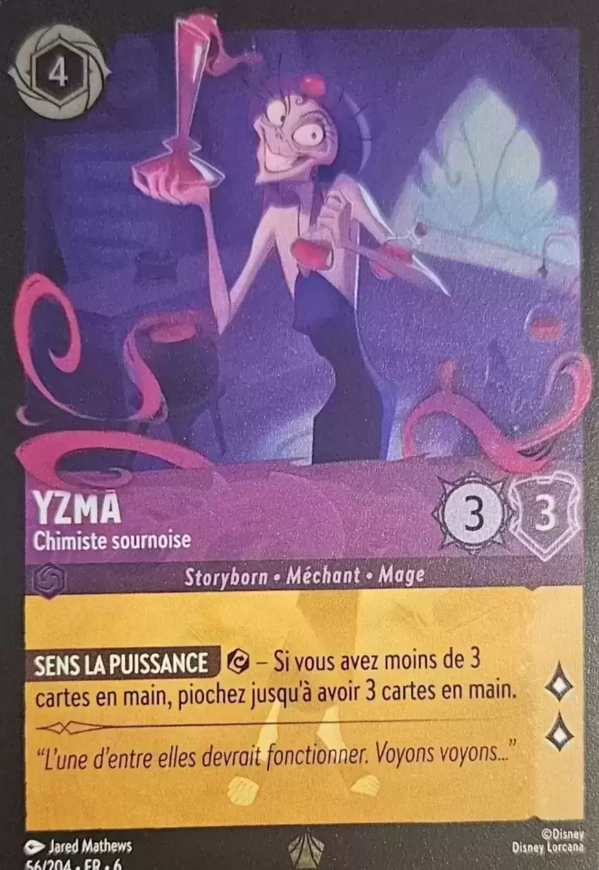 La Mer Azurite - Chapitre 6 - Yzma, Chimiste sournoise - Brillante