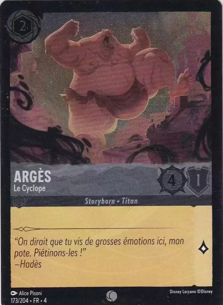 Le retour d\'Ursula - Chapitre 4 - Argès - Le Cyclope - Brillante