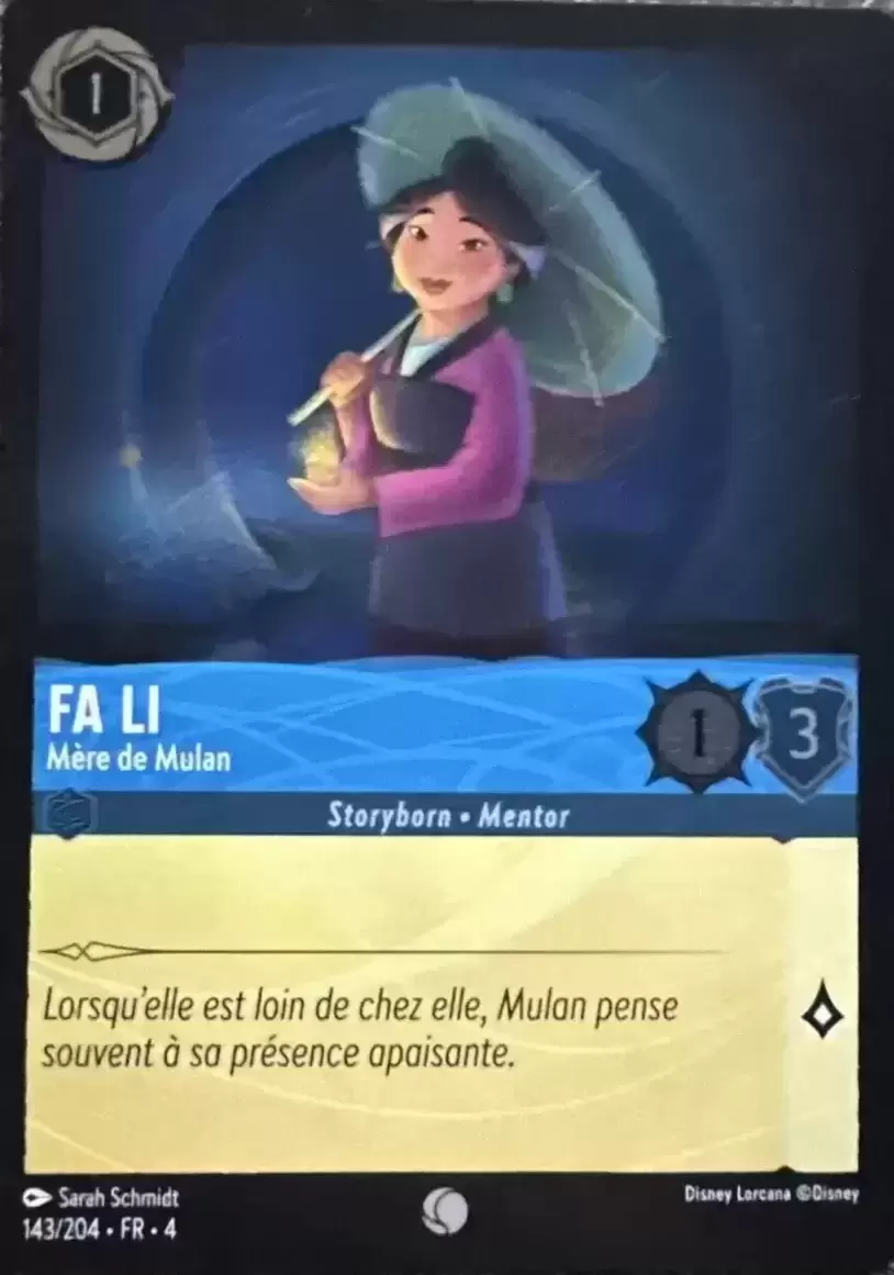 Le retour d\'Ursula - Chapitre 4 - Fa Li - Mère de Mulan - Brillante