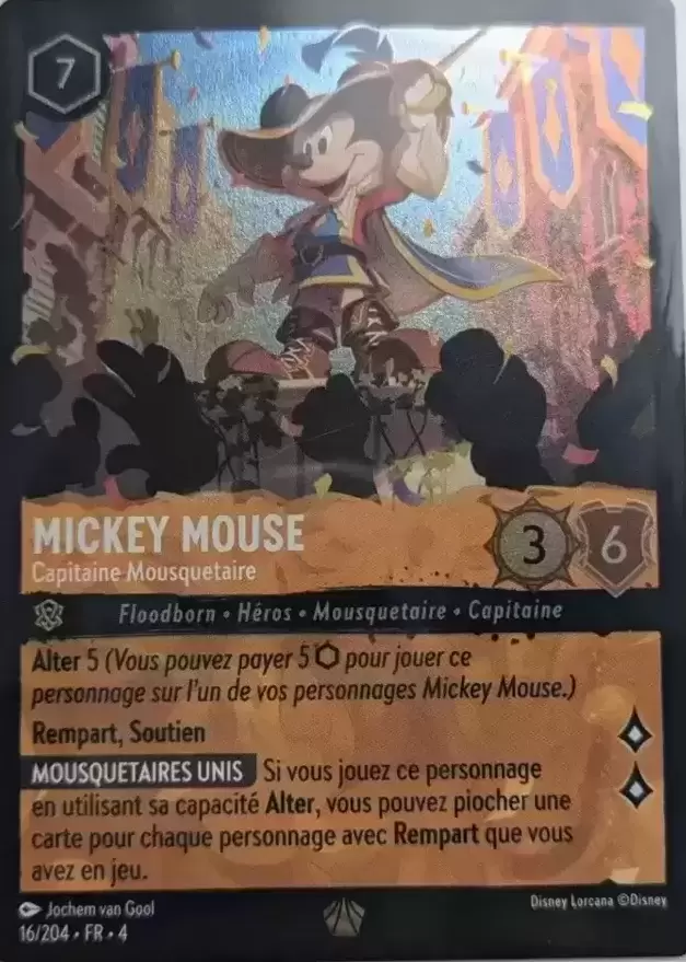 Le retour d\'Ursula - Chapitre 4 - Mickey Mouse - Capitaine Mousquetaire - Brillante
