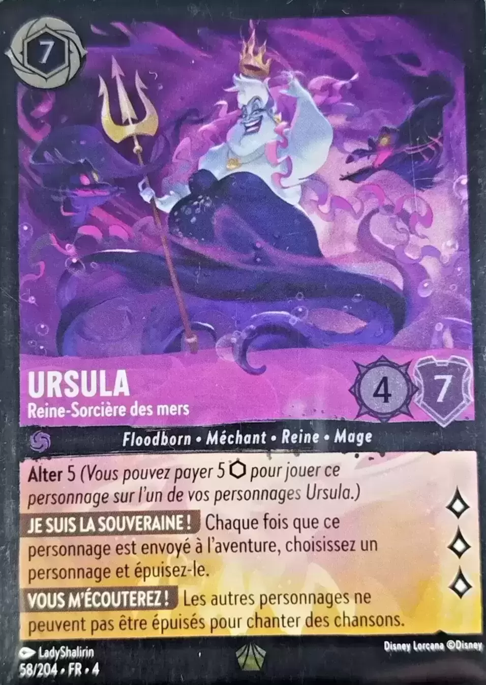 Le retour d\'Ursula - Chapitre 4 - Ursula - Reine-Sorcière des Mers - Brillante