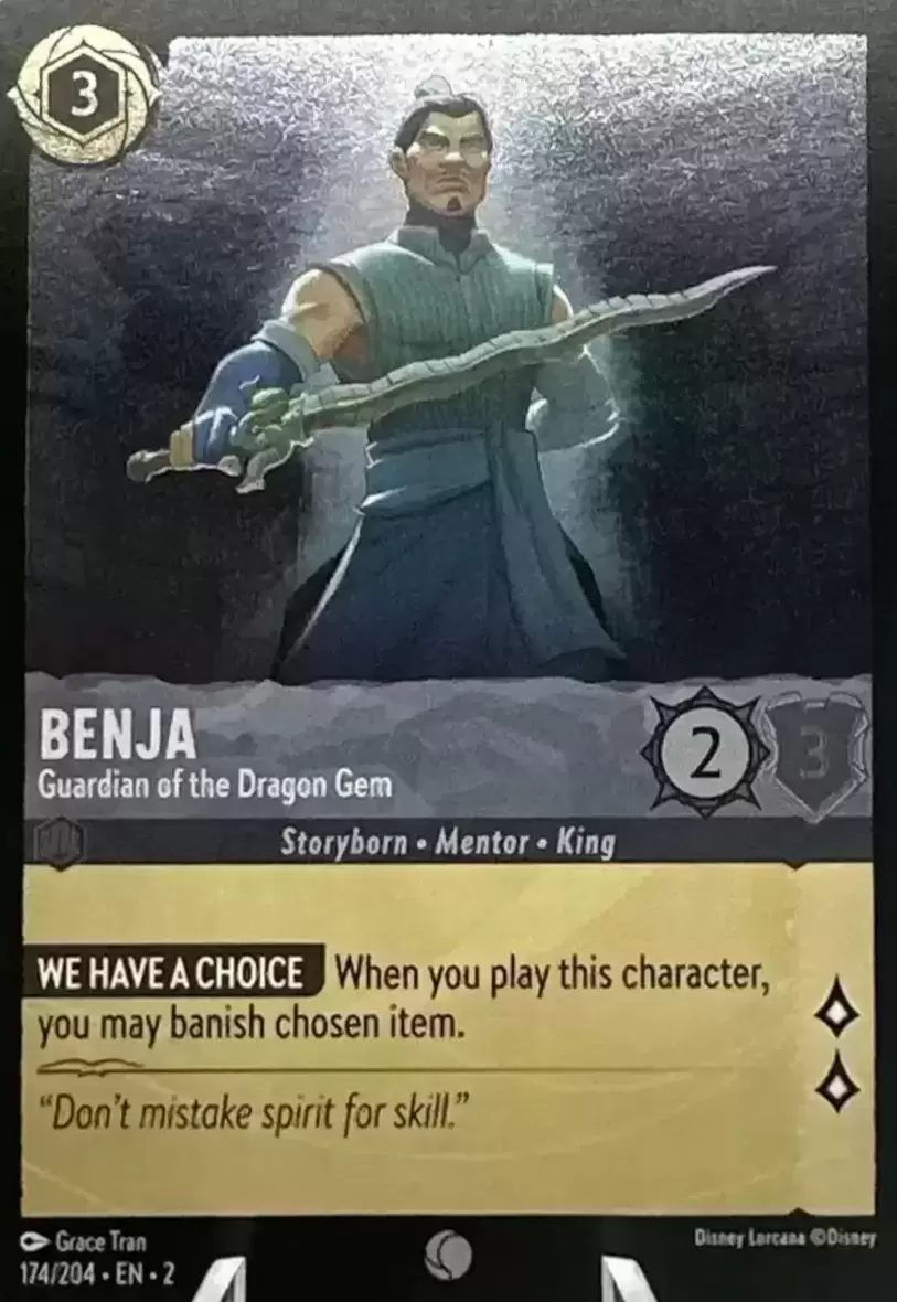 Rise of the Floodborn - Benja - Guardian of The Dragon Gem - Foil