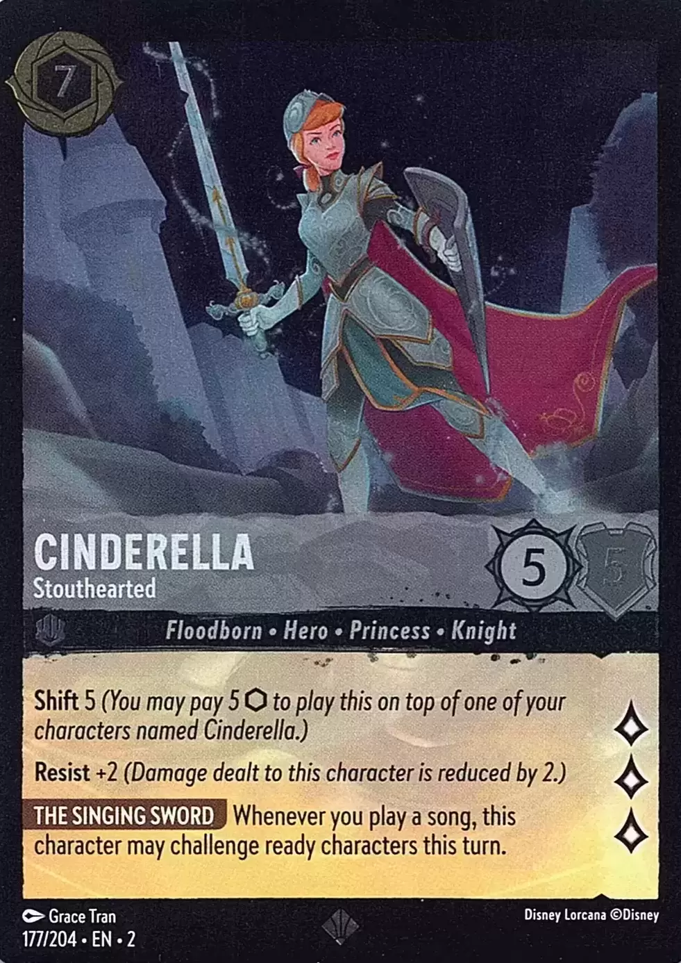 Rise of the Floodborn - Cinderella - Stouthearted - Foil