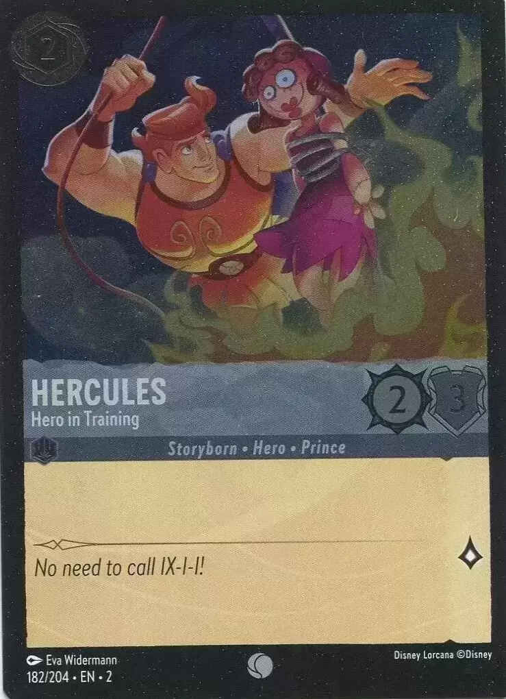 Rise of the Floodborn - Hercules - Hero in Training - Foil