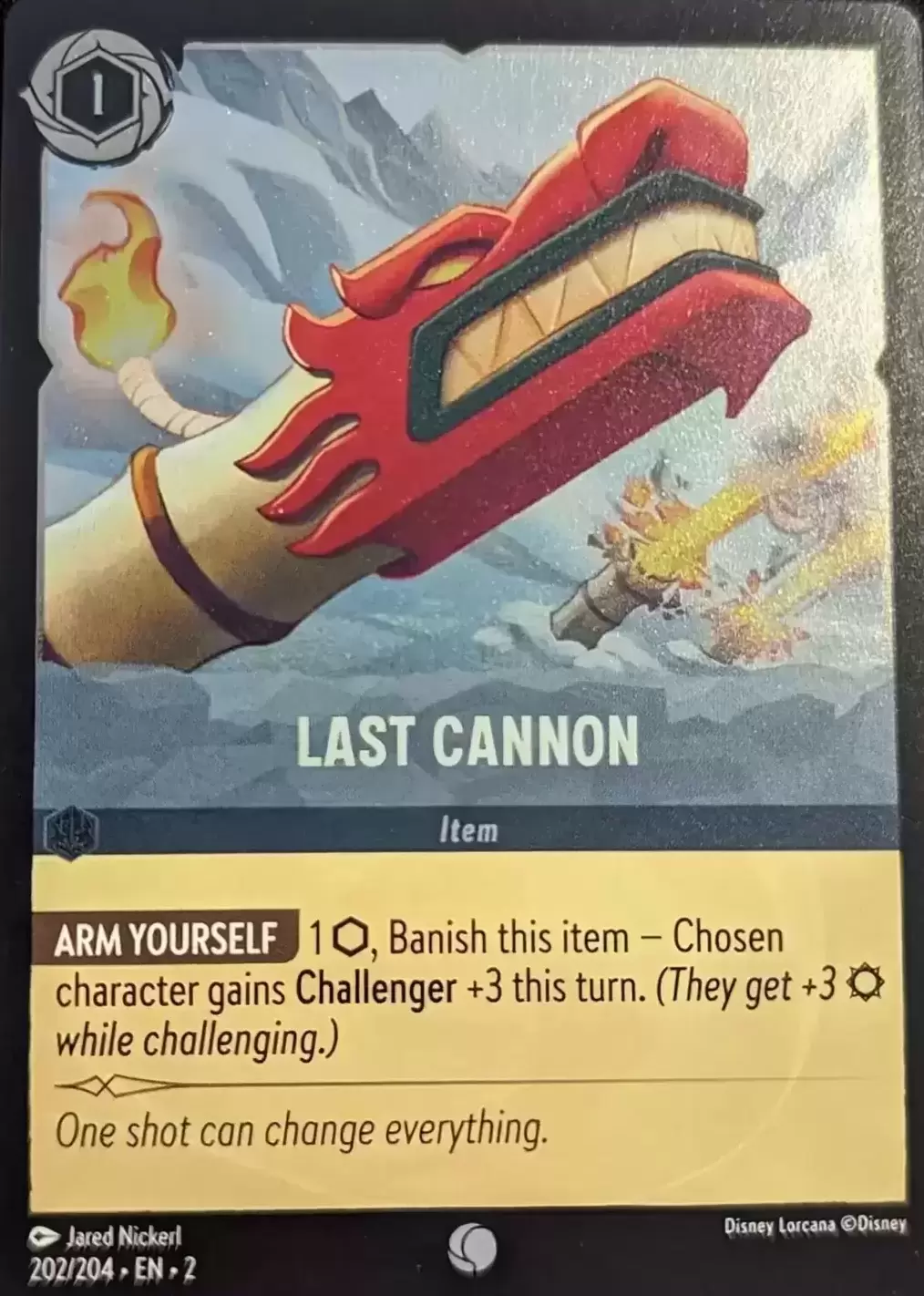 Rise of the Floodborn - Last Cannon - Foil