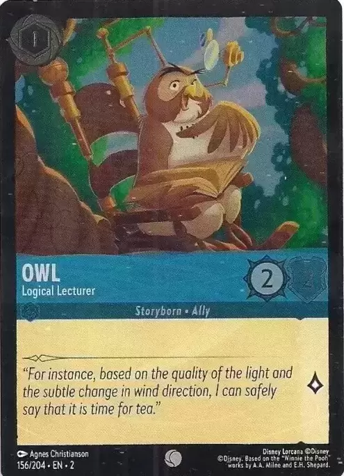 Rise of the Floodborn - Owl - Logical Lecturer - Foil