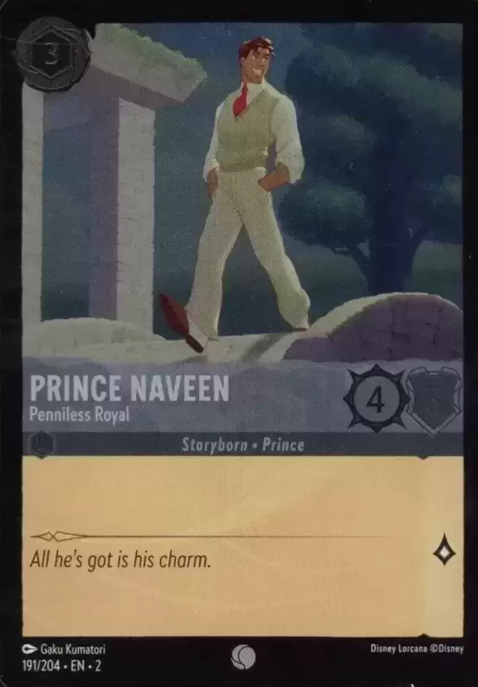 Rise of the Floodborn - Prince Naveen - Penniless Royal - Foil