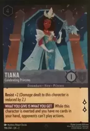 Rise of the Floodborn - Tiana - Celebrating Princess - Foil