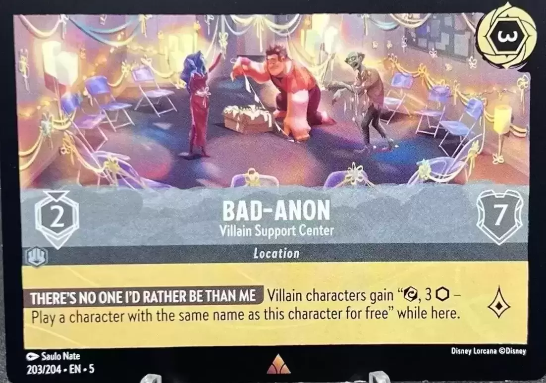 Shimmering Skies - Bad-Anon - Villain Support Center - Foil