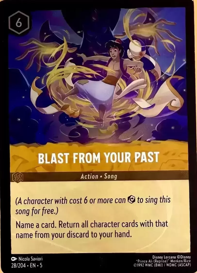 Shimmering Skies - Blast From Your Past - Foil
