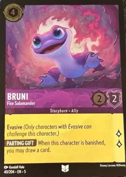 Shimmering Skies - Bruni - Fire Salamander - Foil