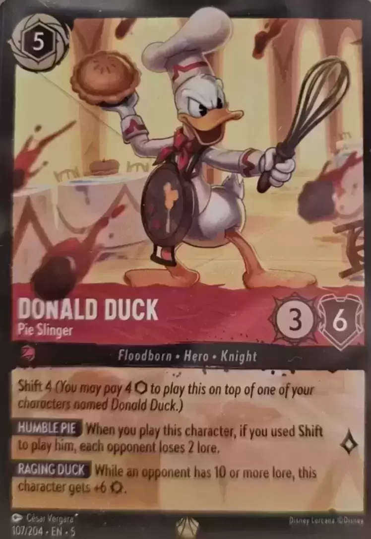 Shimmering Skies - Donald Duck - Pie Slinger