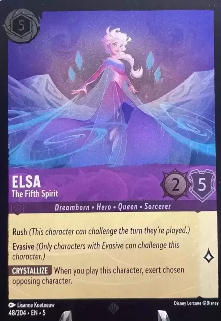 Shimmering Skies - Elsa - The Fifth Spirit - Foil