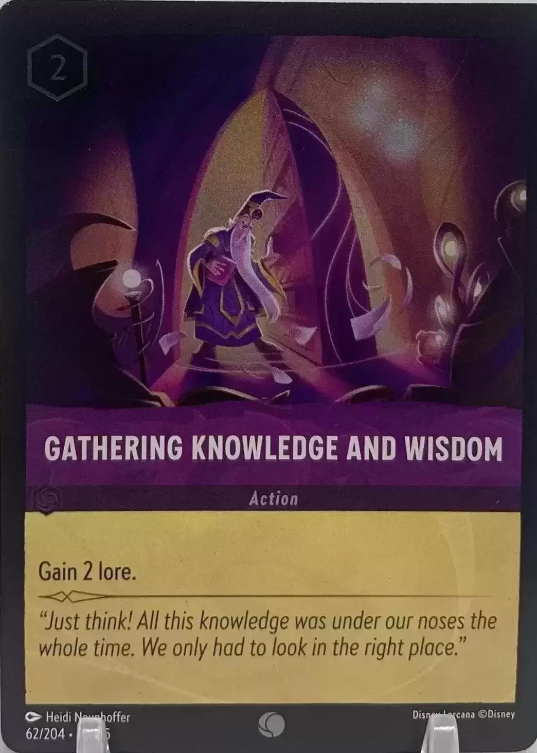 Shimmering Skies - Gathering Knowledge and Wisdom - Foil