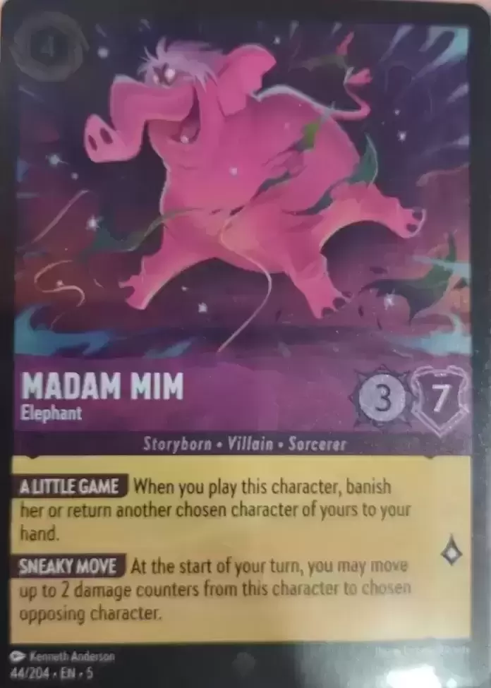 Shimmering Skies - Madam Mim - Elephant - Foil