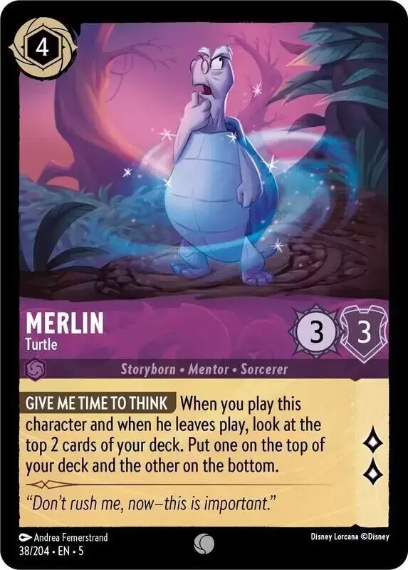 Shimmering Skies - Merlin - Turtle