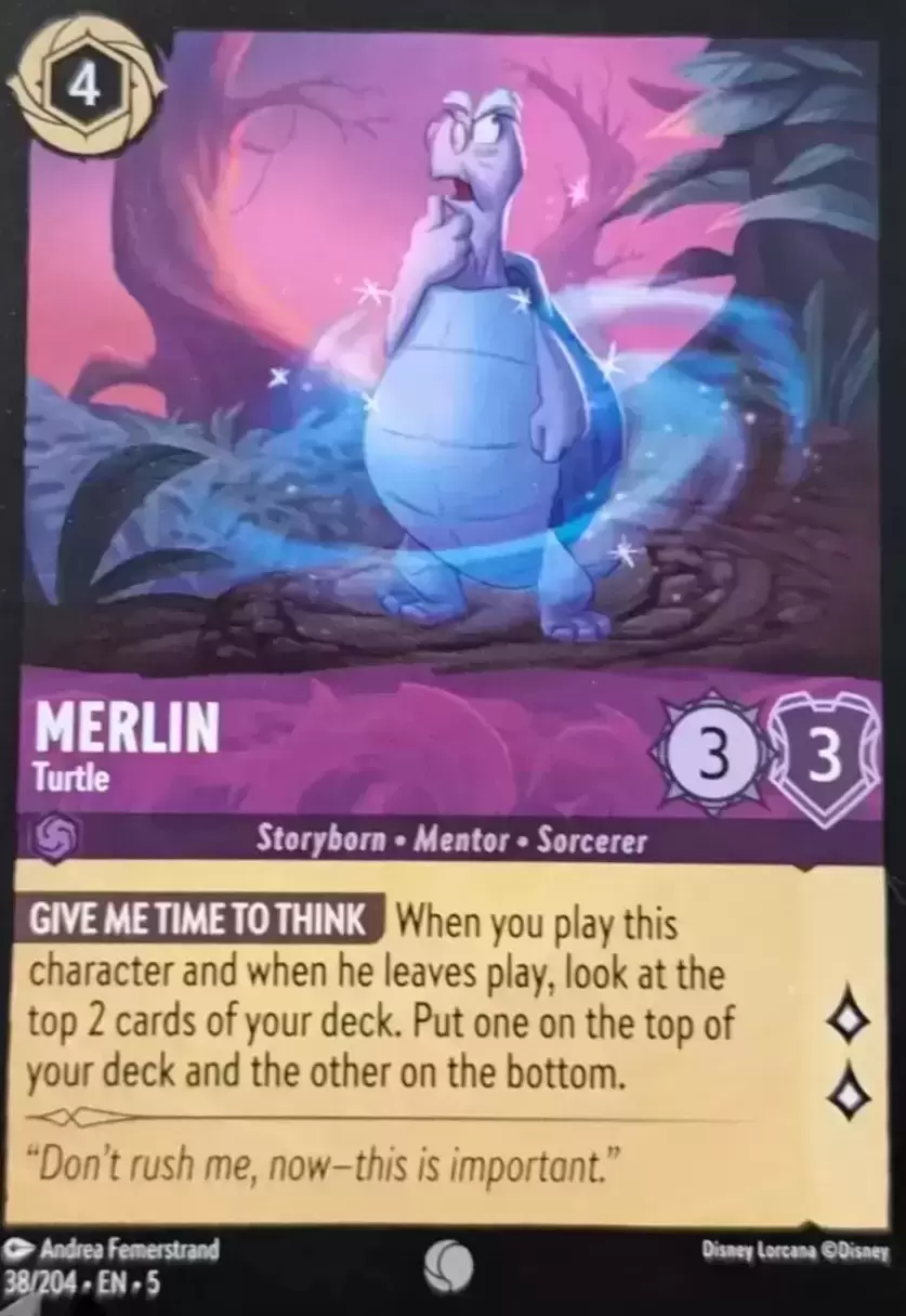 Shimmering Skies - Merlin - Turtle - Foil