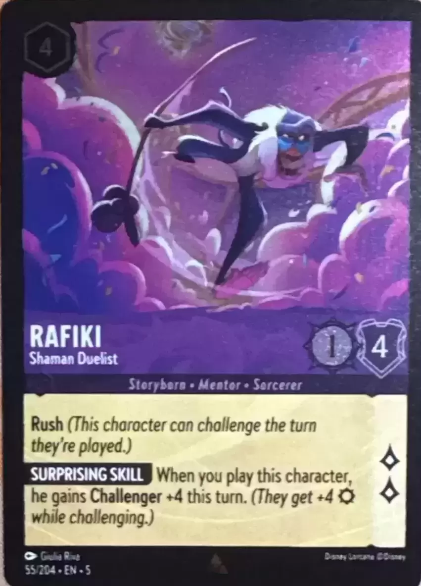 Shimmering Skies - Rafiki - Shaman Duelist - Foil