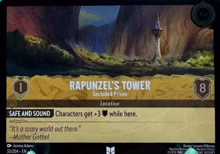 Shimmering Skies - Rapunzel\'s Tower - Secluded Prison - Foil