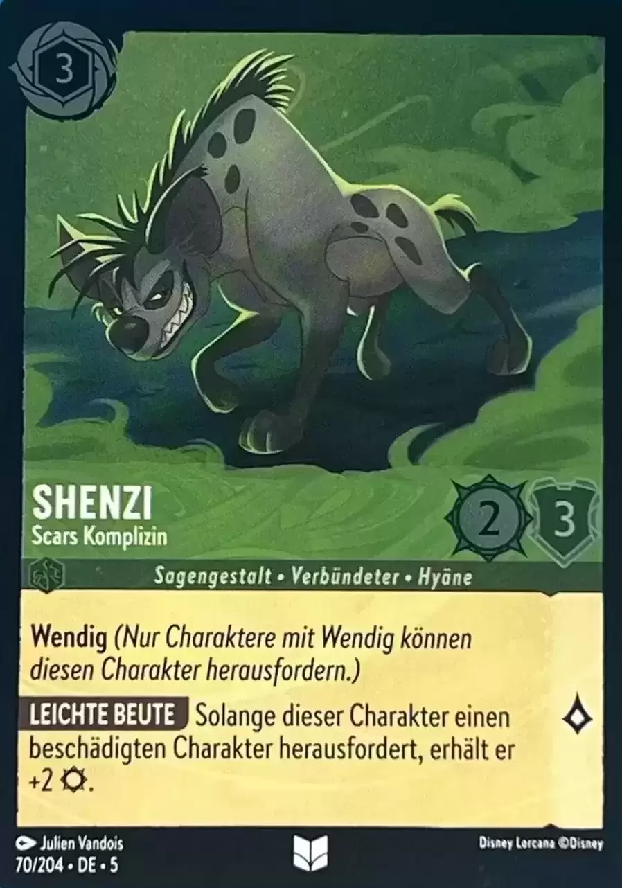 Shimmering Skies - Shenzi - Scar\'s Accomplice - Foil