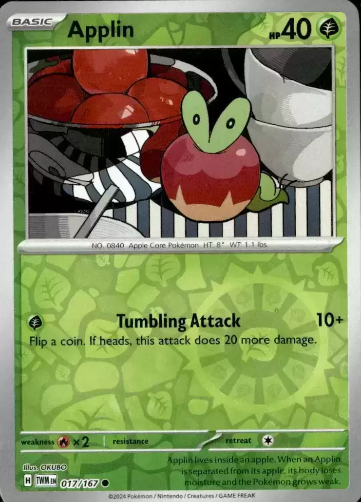 Twilight Mascarade - TWMEN - Applin Reverse