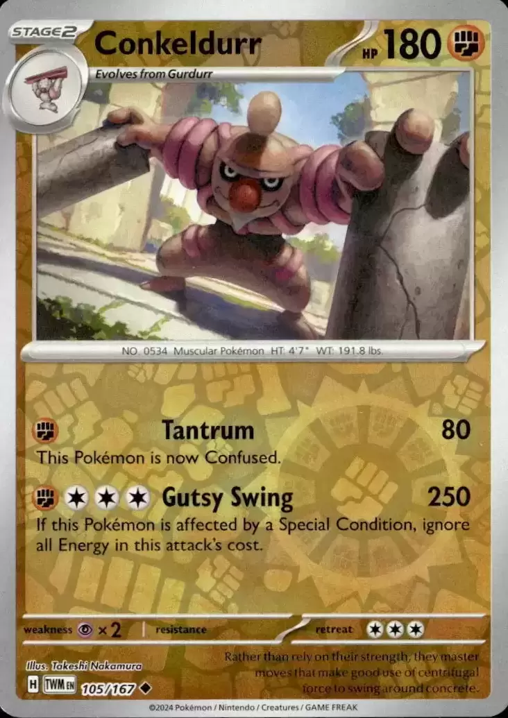 Twilight Mascarade - TWMEN - Conkeldurr Reverse