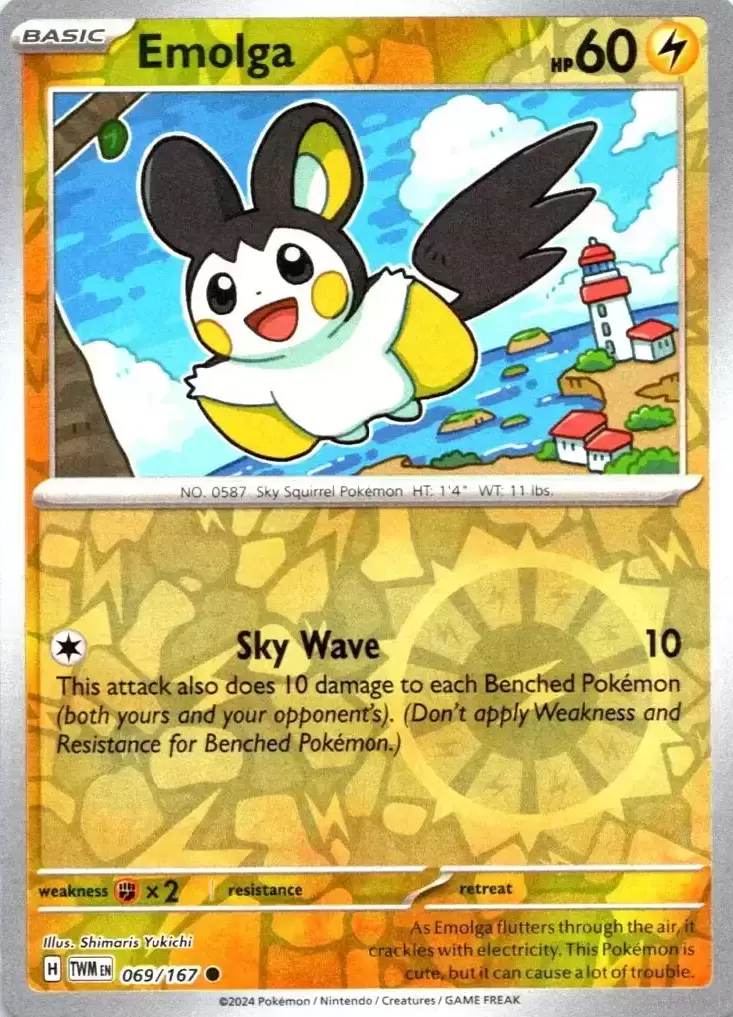 Twilight Mascarade - TWMEN - Emolga Reverse