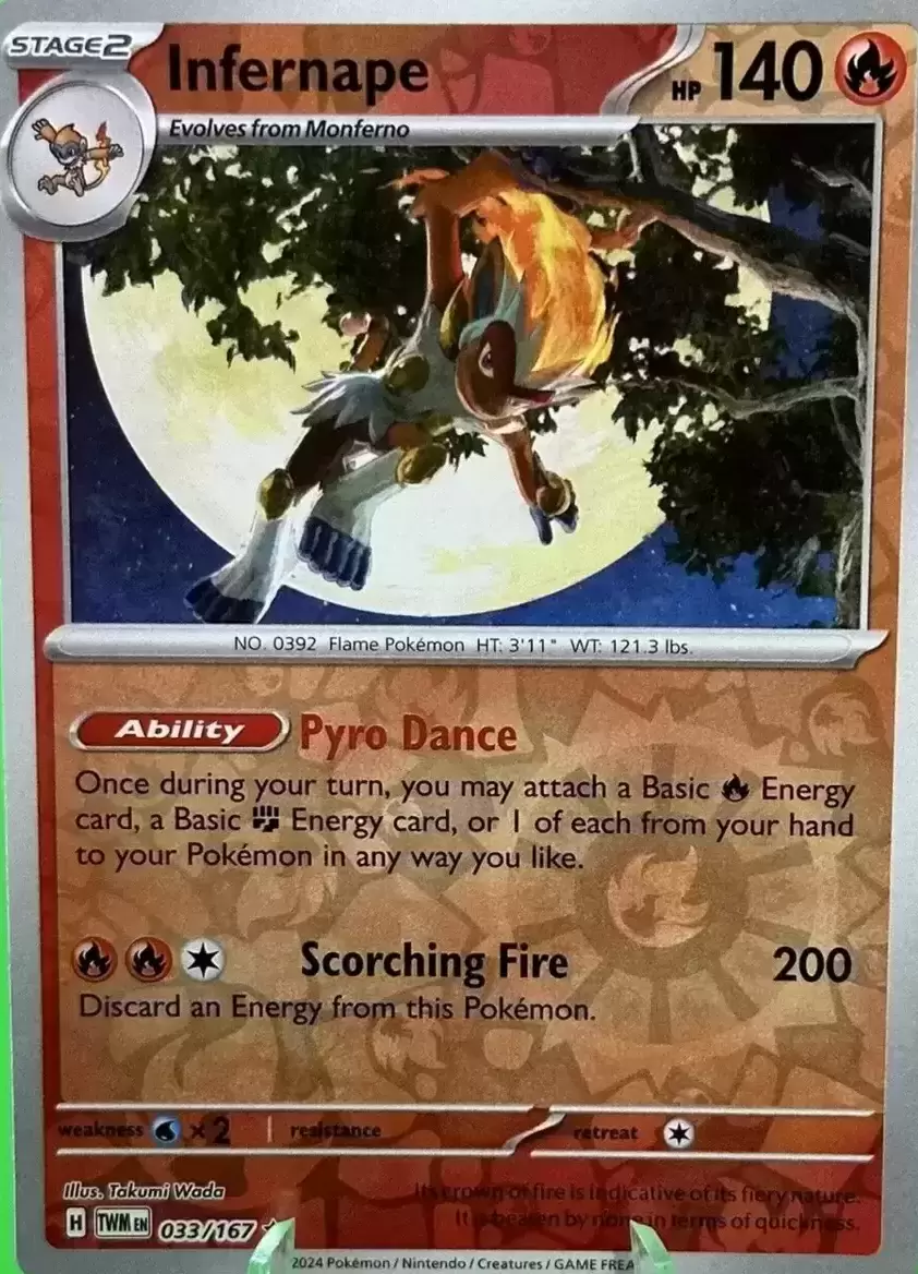 Twilight Mascarade - TWMEN - Infernape Reverse