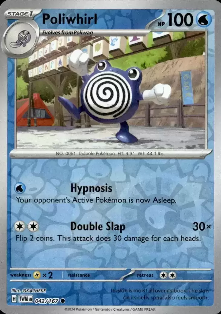 Twilight Mascarade - TWMEN - Poliwhirl Reverse