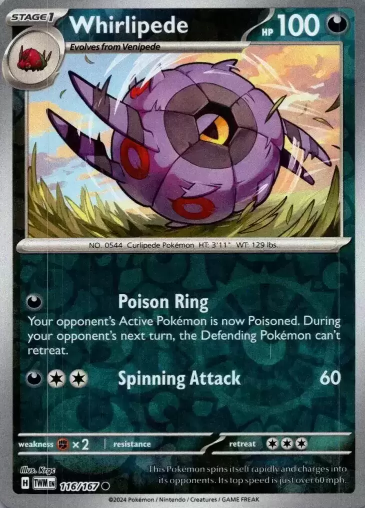 Twilight Mascarade - TWMEN - Whirlipede Reverse