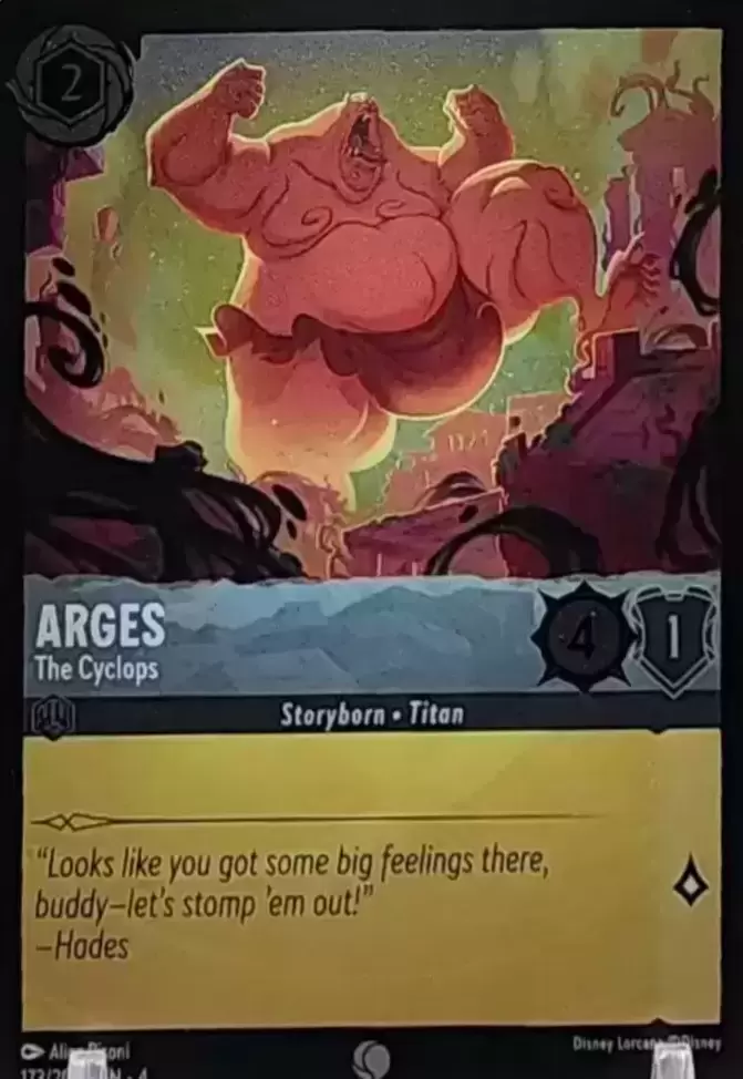 Ursula\'s Return - Arges - The Cyclops - Foil