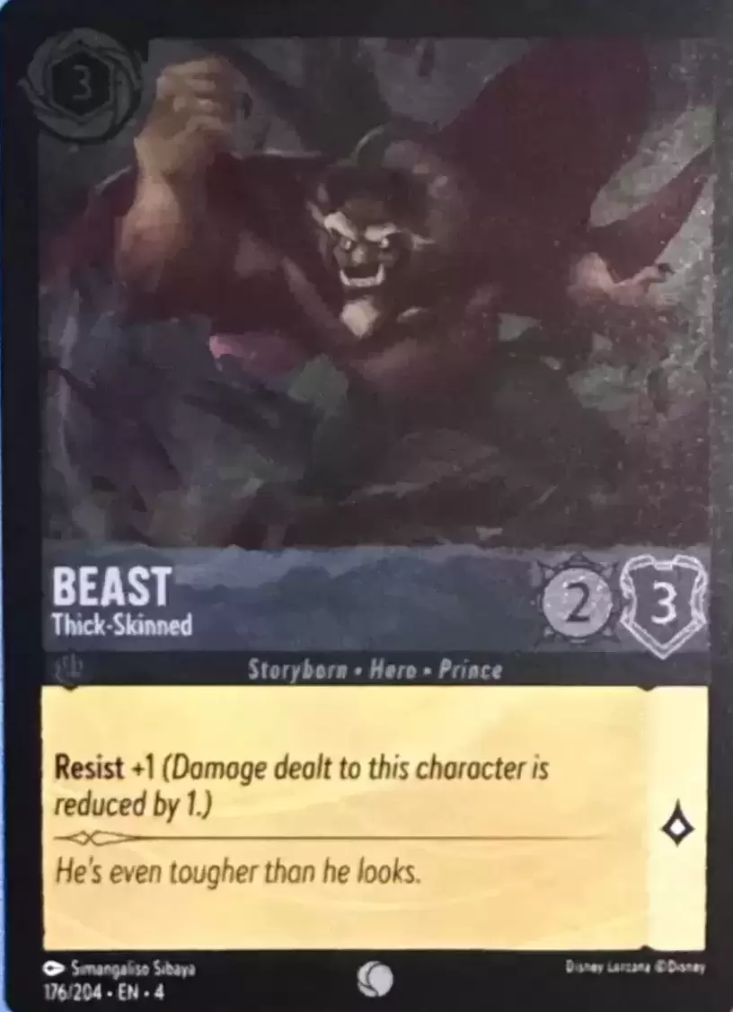 Ursula\'s Return - Beast - Thick-Skinned - Foil