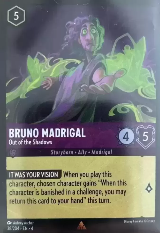 Ursula\'s Return - Bruno Madrigal - Out of the Shadows - Foil