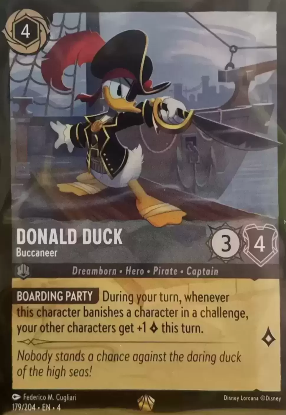 Ursula\'s Return - Donald Duck - Buccaneer - Foil