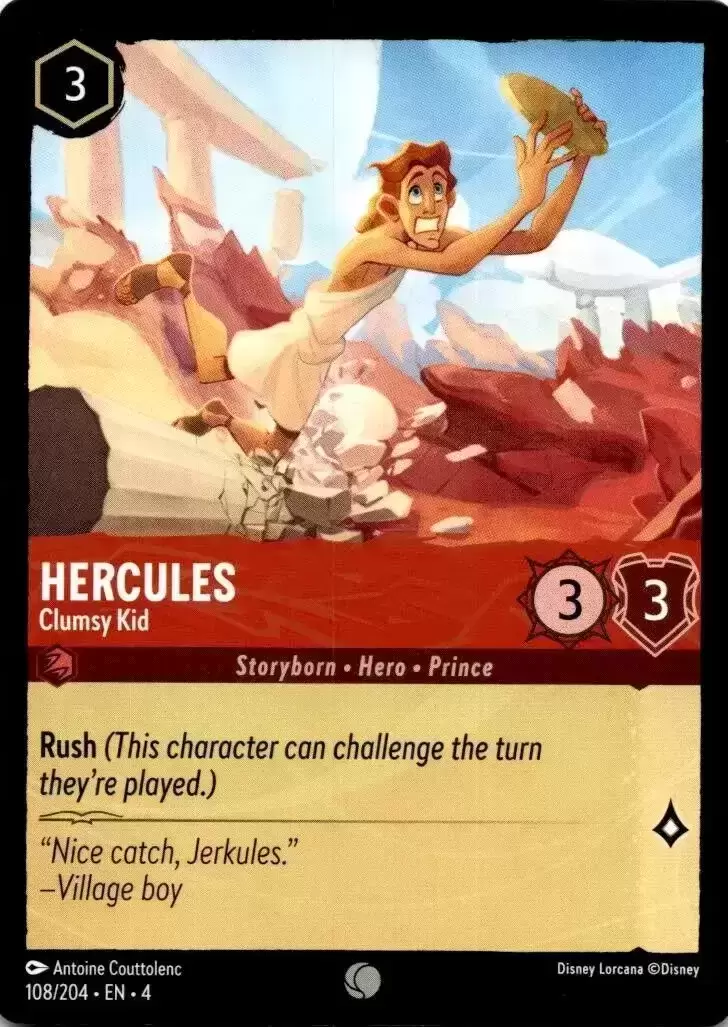 Ursula\'s Return - Hercules - Clumsy Kid - Foil