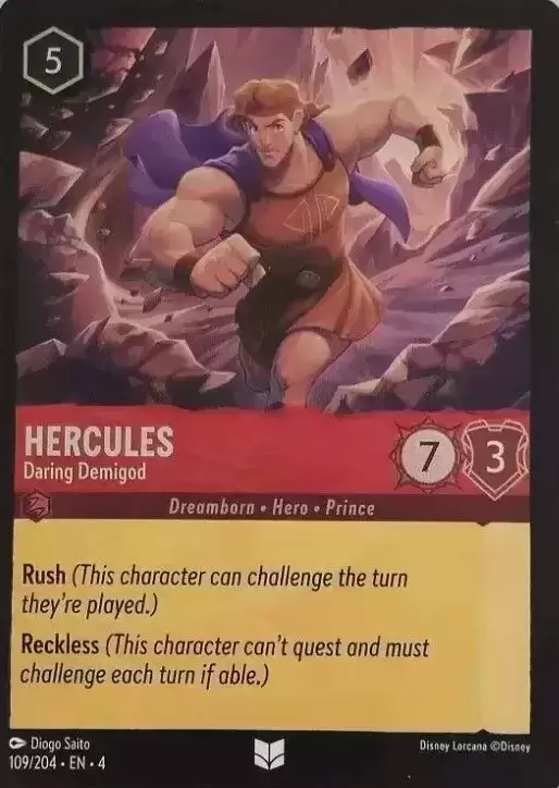 Ursula\'s Return - Hercules - Daring Demigod - Foil