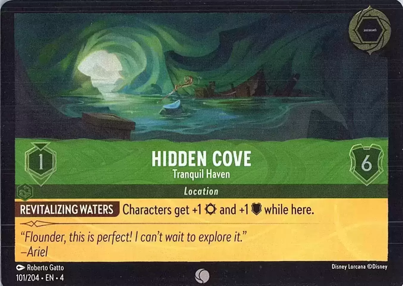 Ursula\'s Return - Hidden Cove - Tranquil Haven - Foil