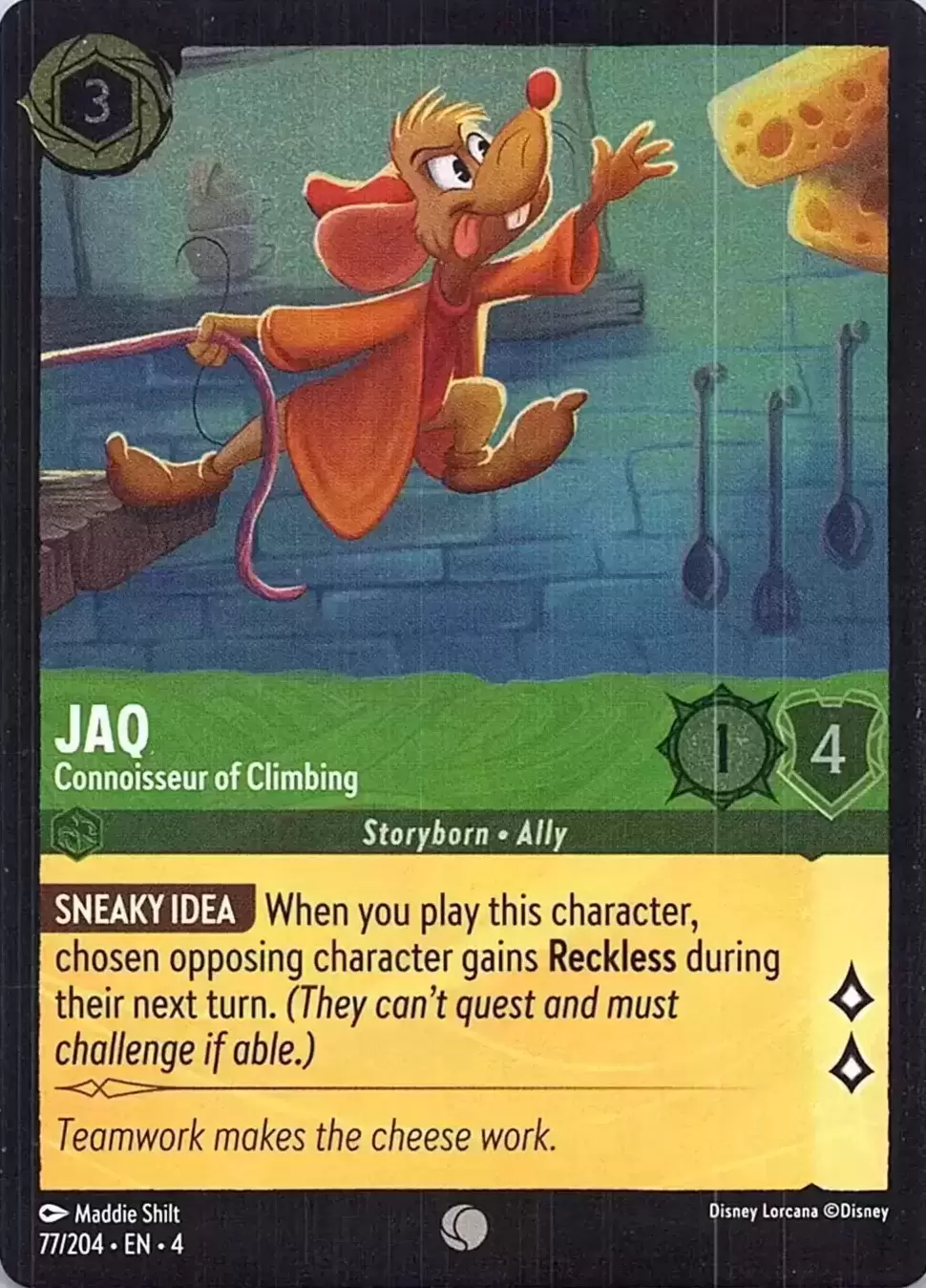 Ursula\'s Return - Jaq - Connoisseur of Climbing - Foil