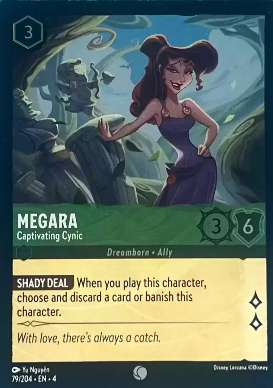 Ursula\'s Return - Megara - Captivating Cynic - Foil