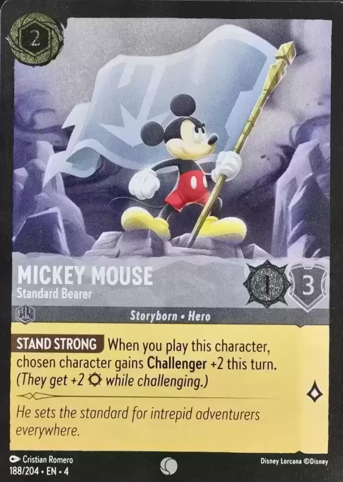 Ursula\'s Return - Mickey Mouse - Standard Bearer - Foil