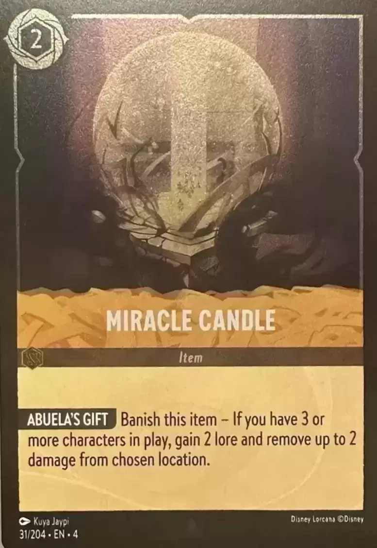 Ursula\'s Return - Miracle Candle - Foil