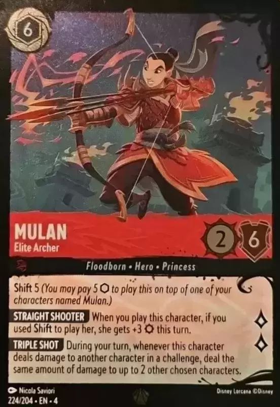 Ursula\'s Return - Mulan - Elite Archer - Foil