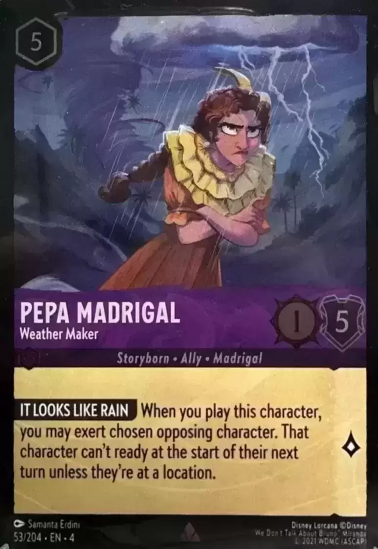 Ursula\'s Return - Pepa Madrigal - Weather Maker - Foil