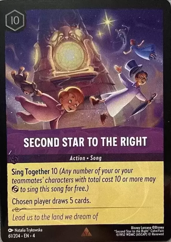 Ursula\'s Return - Second Star to the Right - Foil